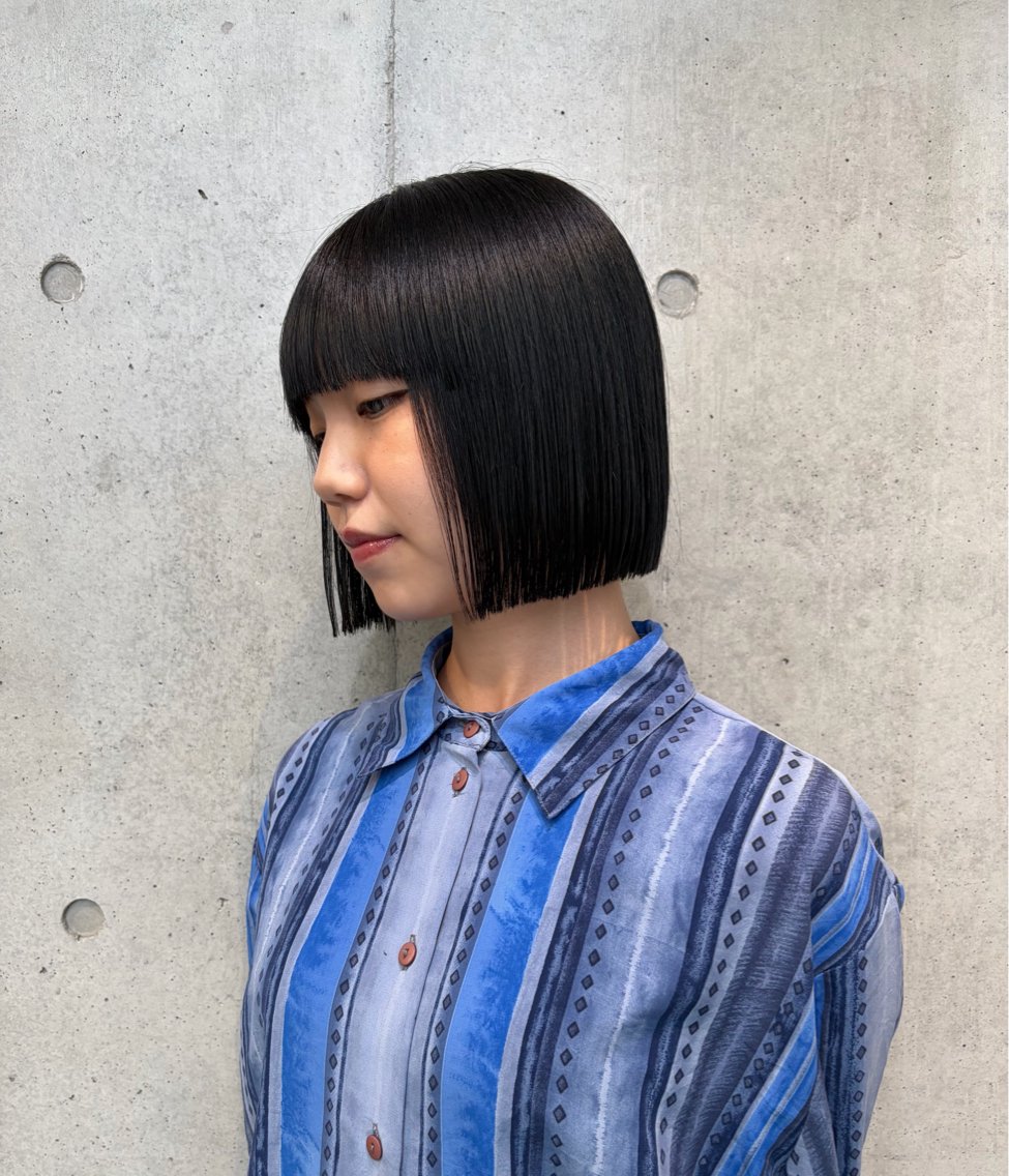 ショート カラー ヘアアレンジ カット ヘアカラー トリートメント ボブ艶モテカラー🫧 カリンのヘアスタイル