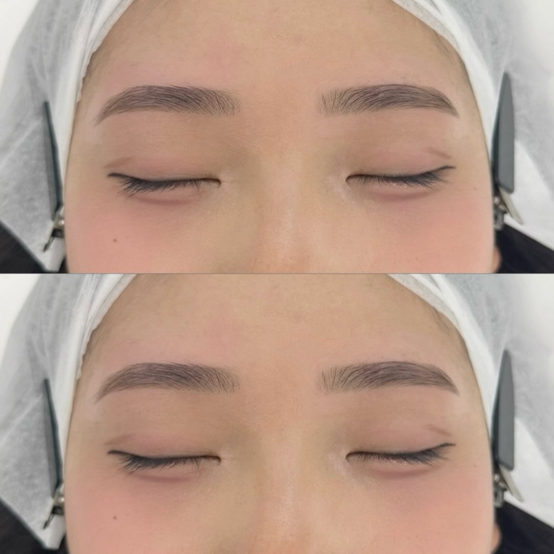 学割U24🎓《ナチュラル眉🌱》美眉アイブロウWAX＋間引き (メイク込) ¥5000の写真