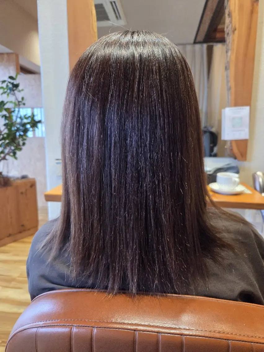 縮毛矯正 komo. TAKAHIRO のヘアスタイル