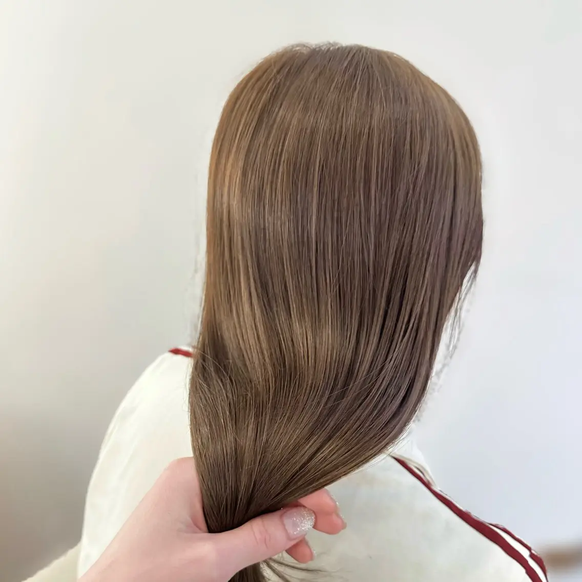 カラー ブリーチ 透明感カラー ブリーチなしカラー オリーブカラー fiorista🌼 ayanaのヘアスタイル