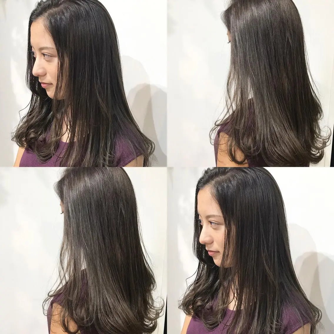ロング カラー ヘアカラー トリートメント レイヤー/顔周り /AKARIのヘアスタイル