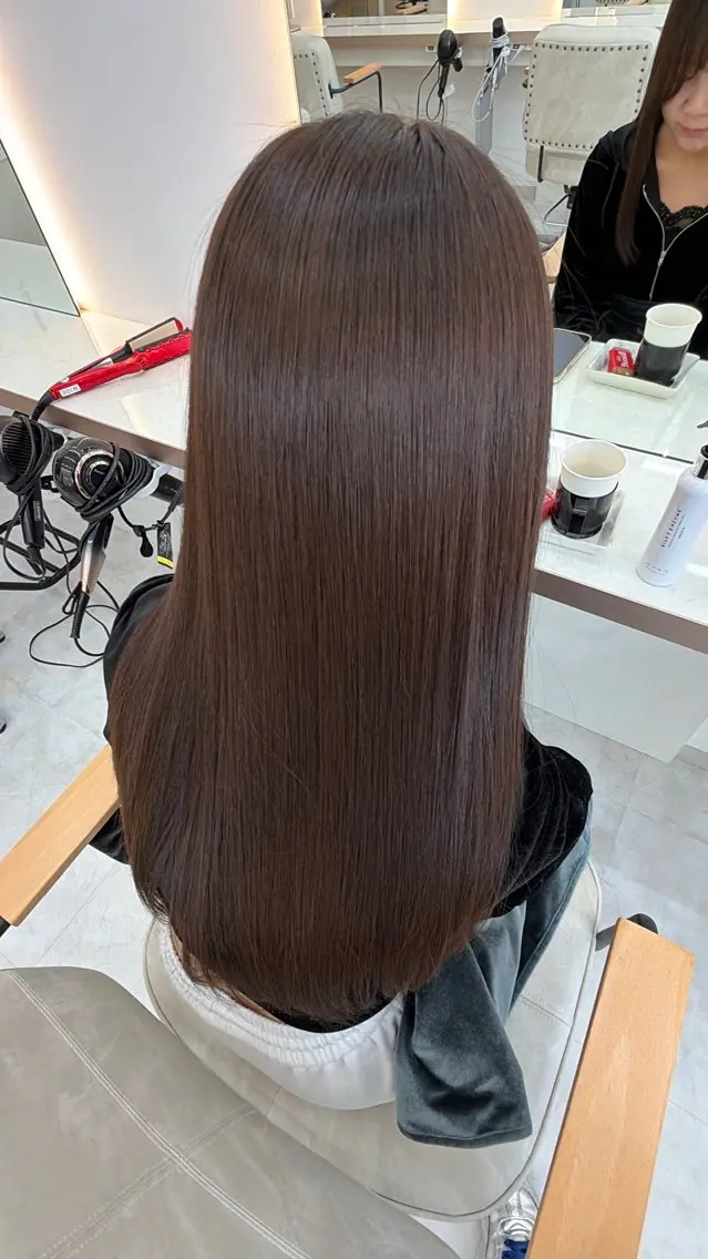 ロング 髪質改善 カット トリートメント 🦋艶髪縮毛矯正 /なおのヘアスタイル