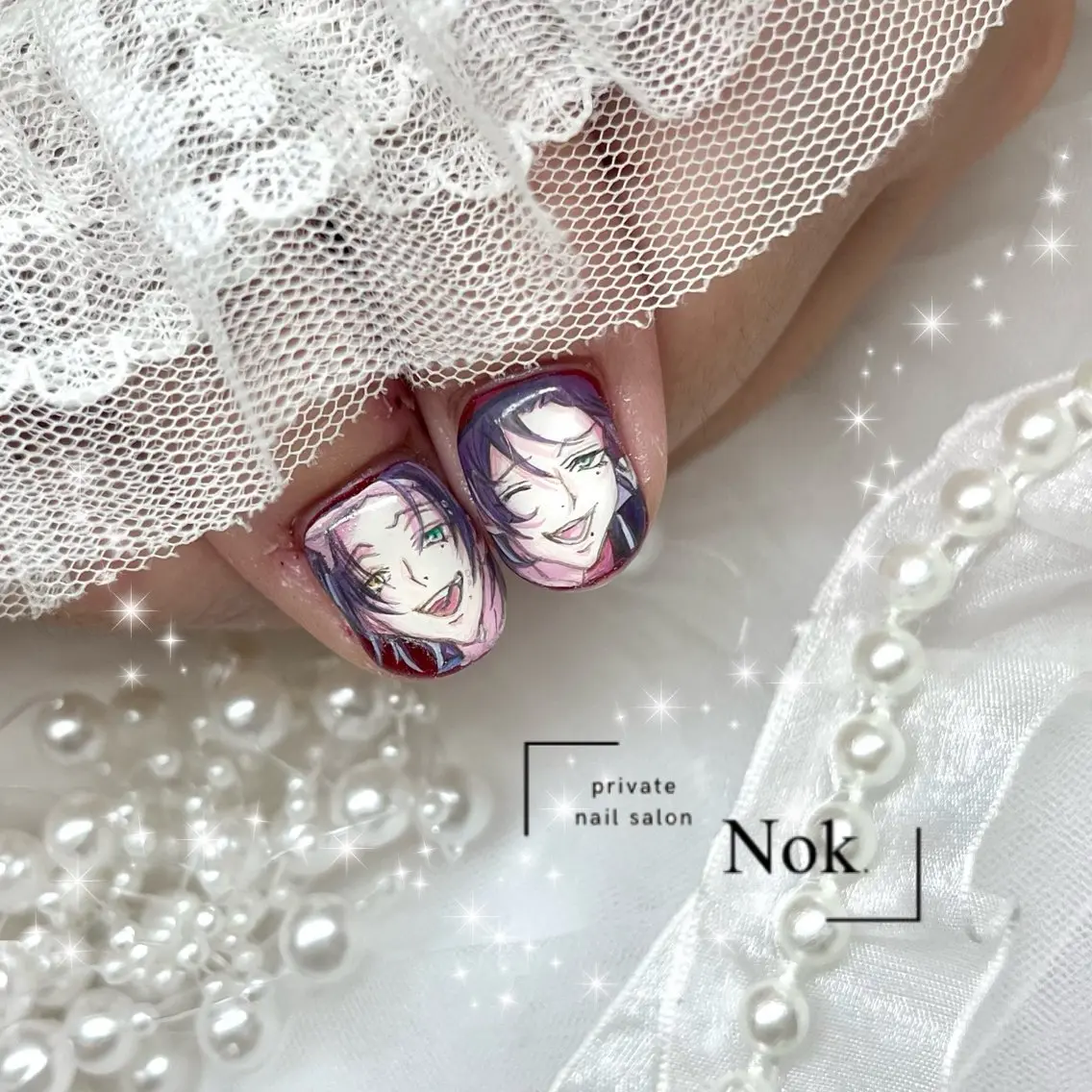 ネイル ハンドネイル 池袋痛ネイル Nok. 渡辺のネイルデザイン