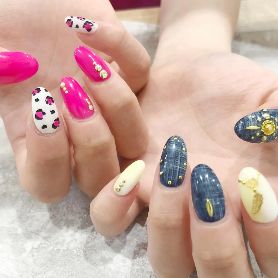 ネイル ピンク ハンドネイル JOLIESSE Ayumiのネイルデザイン