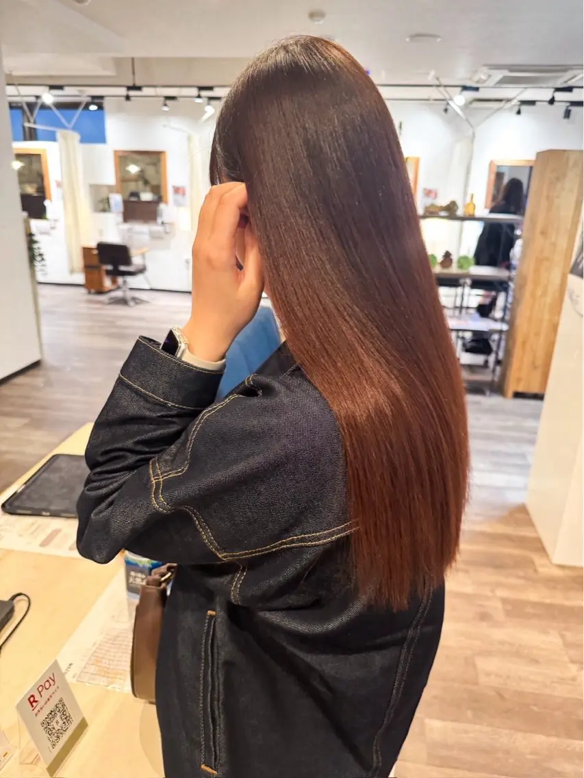 ロング 梶谷 聖也のヘアスタイル