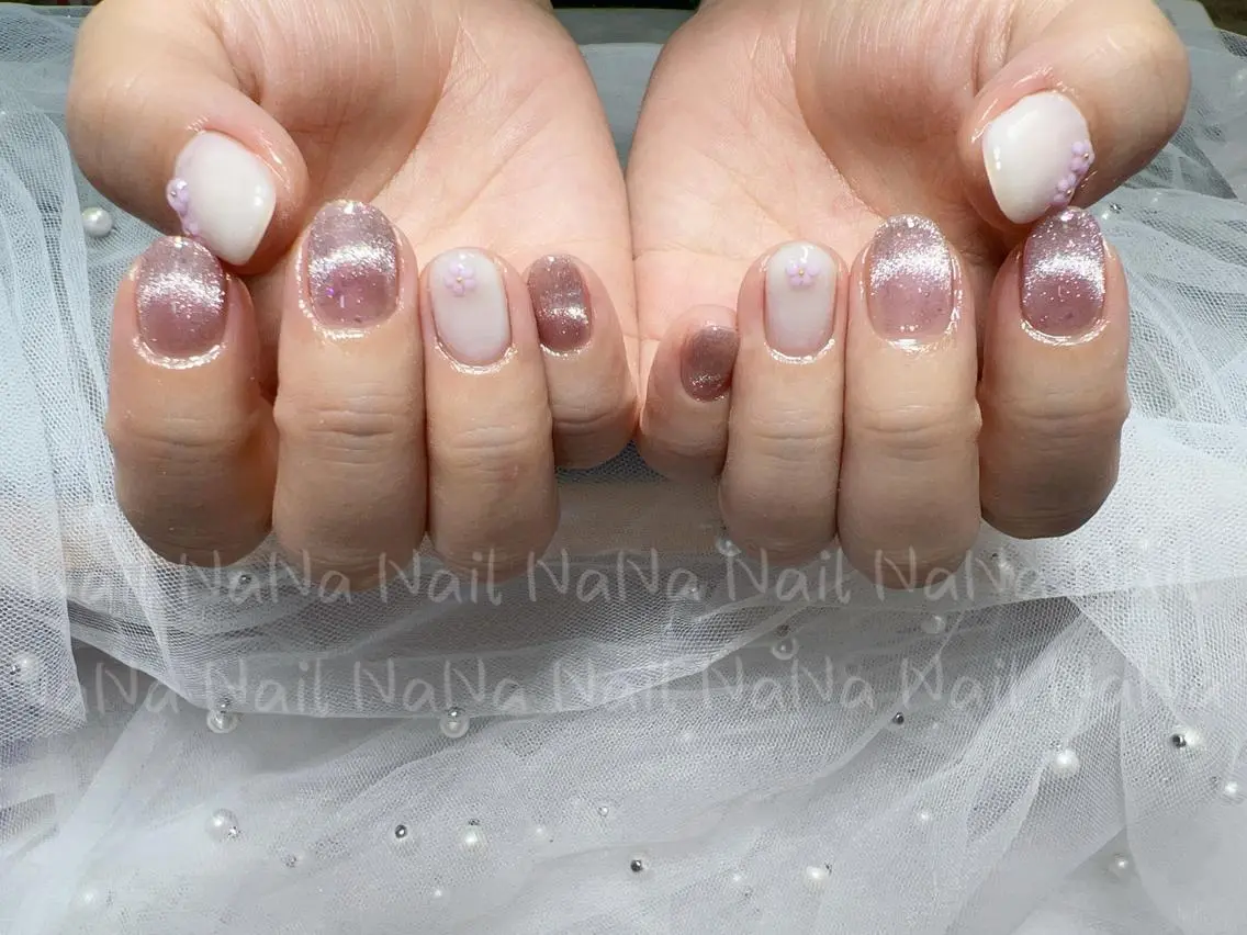 ショート カラー ネイル ハンドネイル Nail NaNaのネイルデザイン