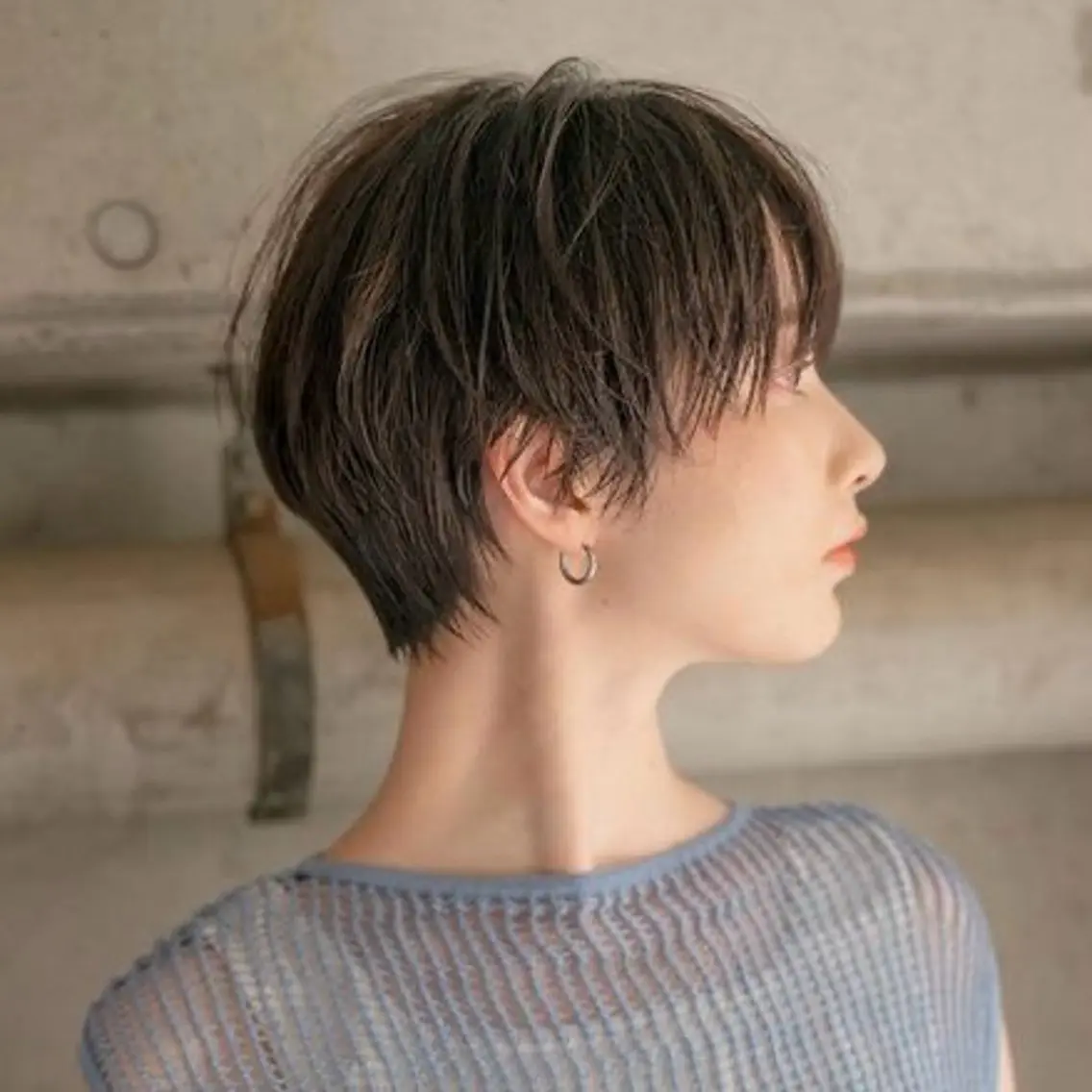 ショート 井上 香朋のヘアスタイル