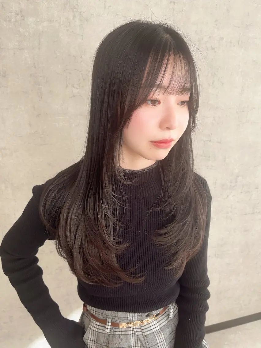 ロング KAEDE🎀 縮毛矯正＆パーマ特化のヘアスタイル