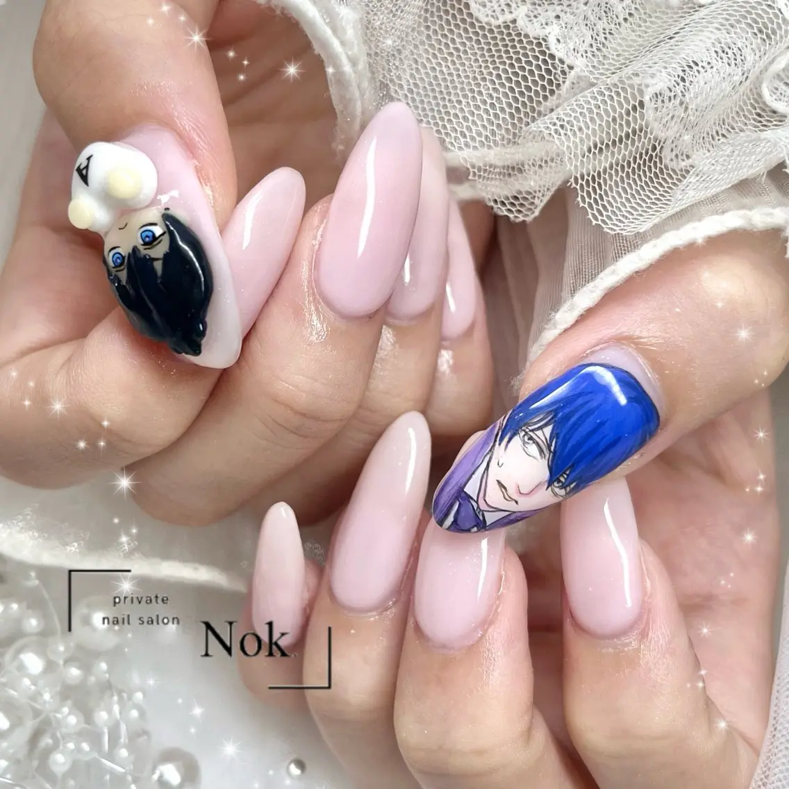 ネイル ハンドネイル 池袋痛ネイル Nok. 渡辺のネイルデザイン