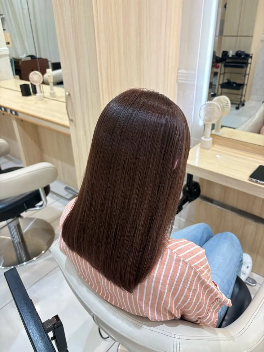 💖白髪染めカラー+ちゅるちゅるトリートメント💖の写真