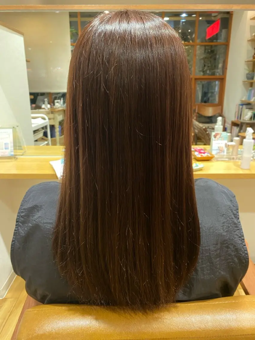 《ロング限定》✨カット+ミルボン3stepトリートメント✨(切りっぱなし🙅♀️)の写真