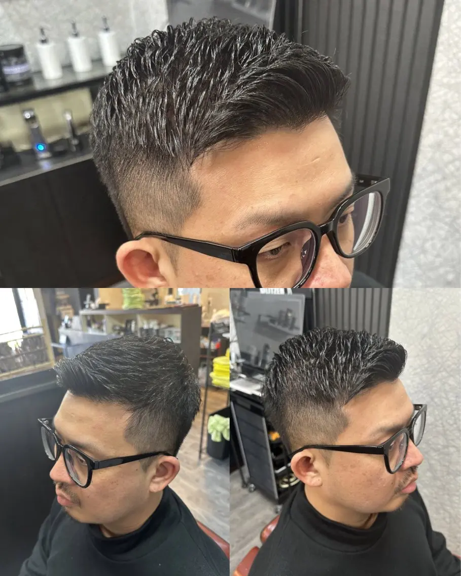 モデルカットコース+アイロンパーマの写真