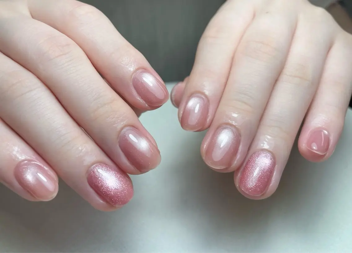 ネイル アートネイル 長さ出し フレンチネイル ジェルネイル ガーリー 中野駅から2分 MEO NAILのネイルデザイン