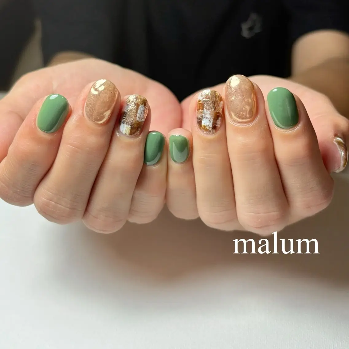 ネイル ハンドネイル malum nailのネイルデザイン