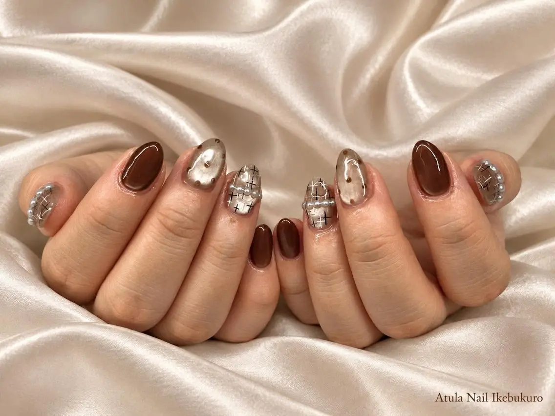 ネイル ハンドネイル ATULA nail MINAのネイルデザイン
