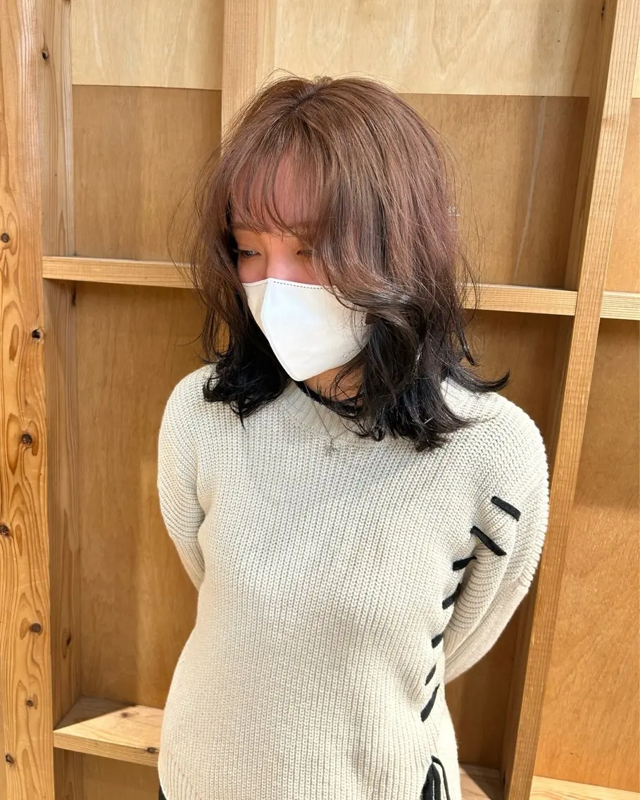 カラー ヘアカラー funnu ⋆꙳なつみのヘアスタイル