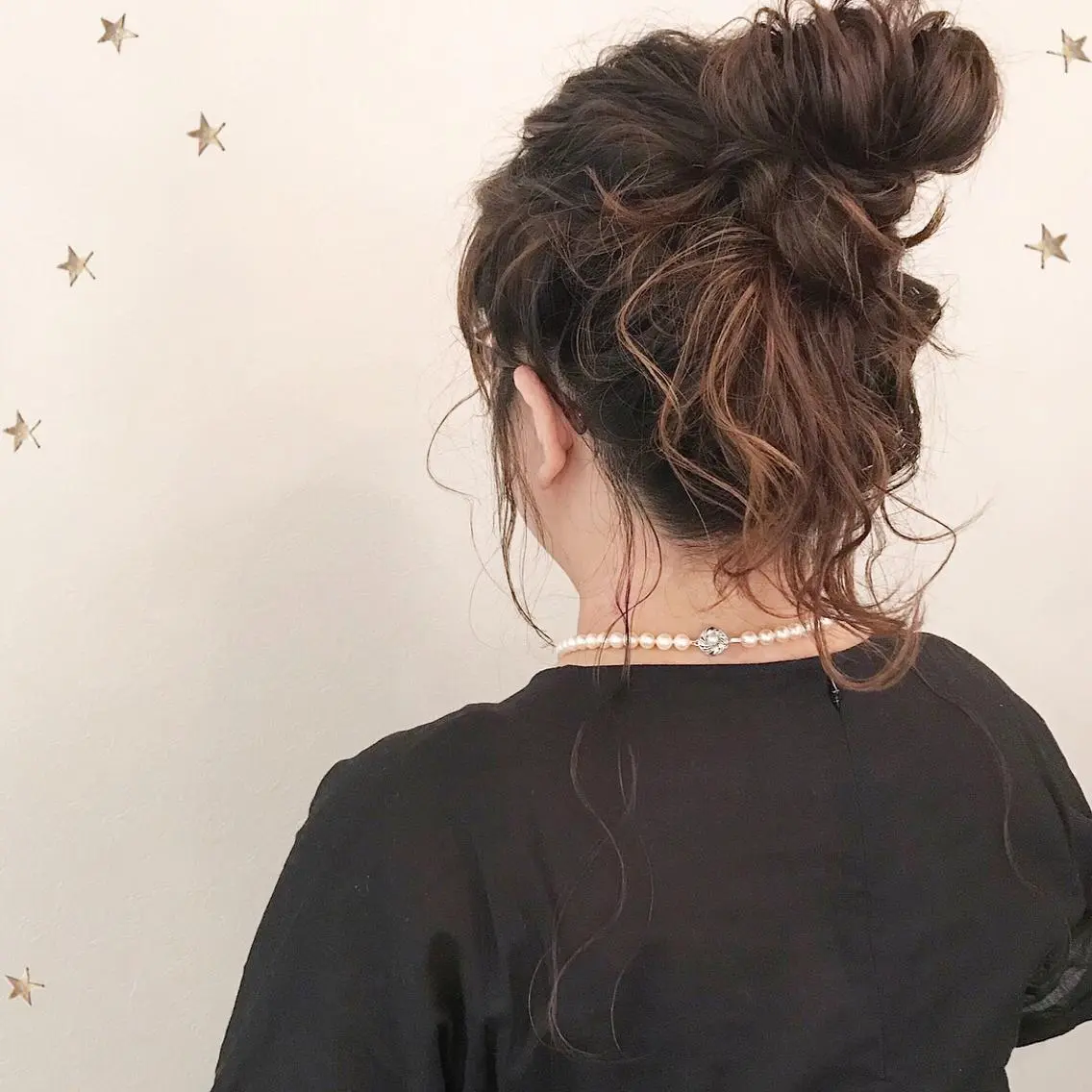 セミロング ヘアアレンジ 市川 千夏のヘアスタイル