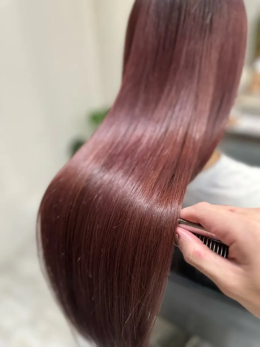 ロング カラー ブリーチ ロング ヘアカラー 福西晃希 【艶髪・髪質改善】のヘアスタイル