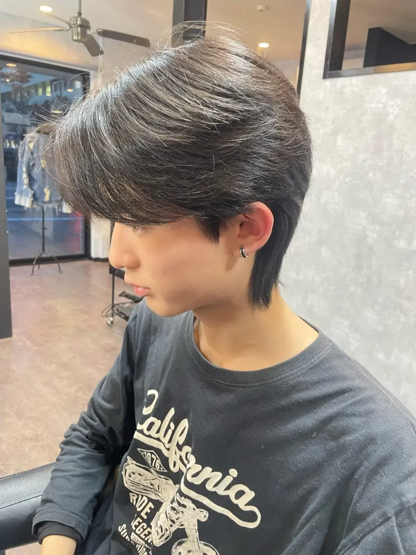 ショート メンズ カット  ︎︎ 寧音のヘアスタイル