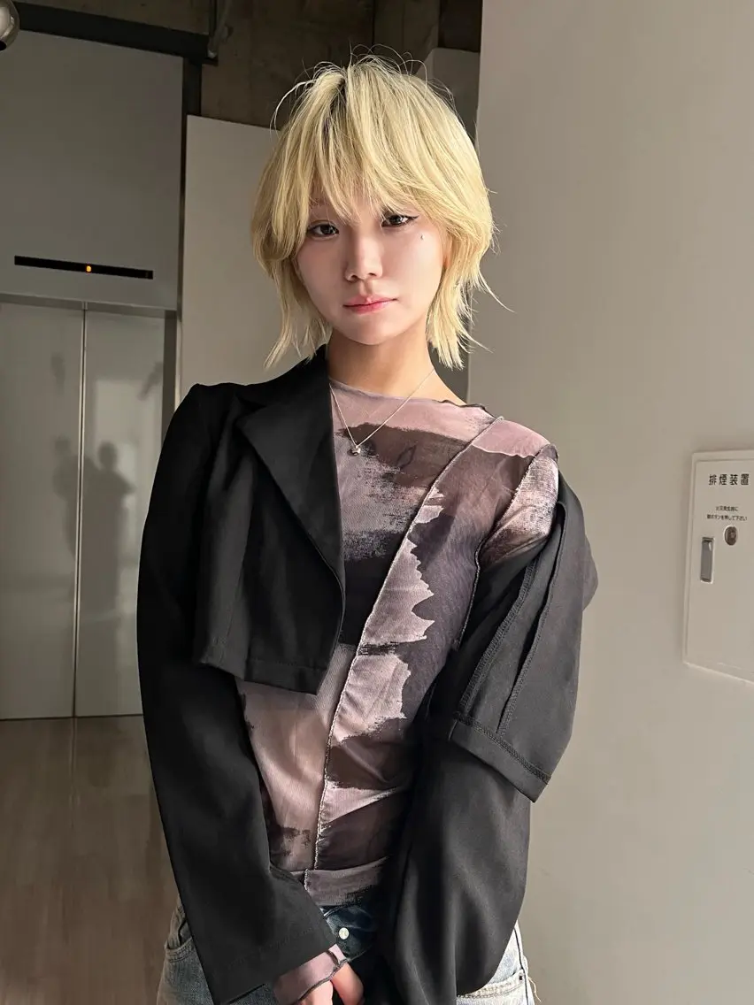 ショート 渋谷ショート、パーマ 美容師vain はるのヘアスタイル