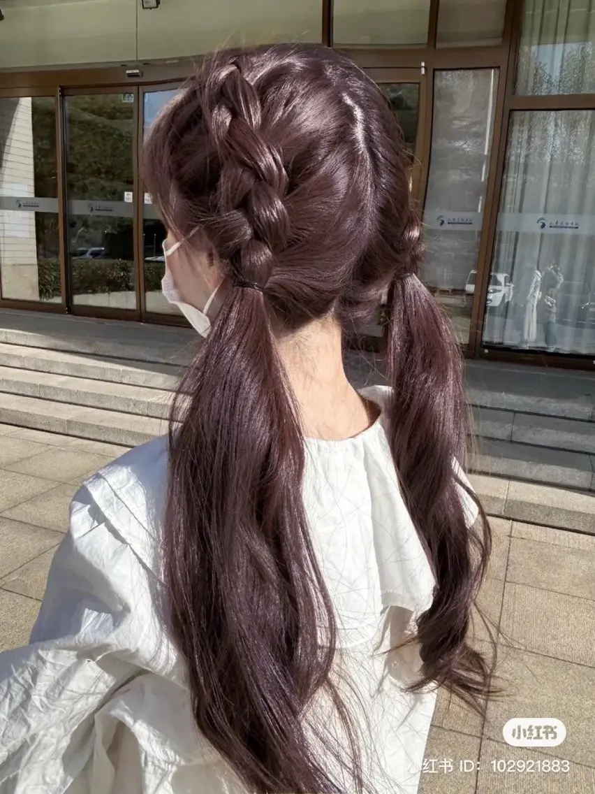ロング カラー 🎀暖色/ラベンダー /paru🤍のヘアスタイル