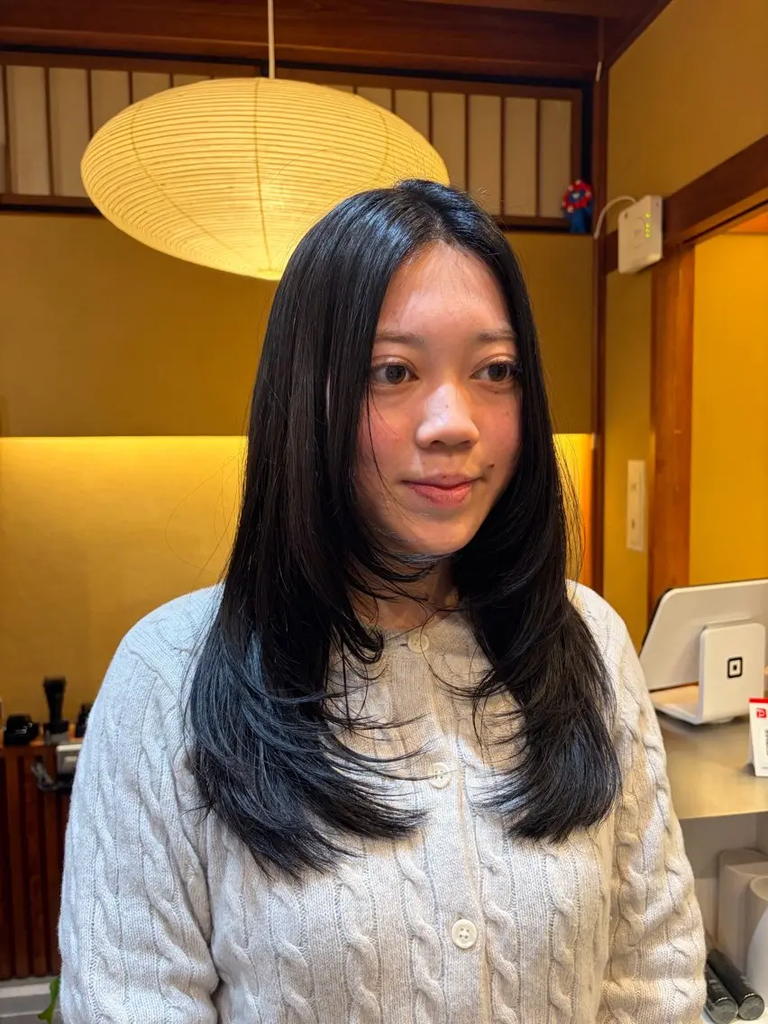 ロング カット ヘアカラー ゆるふわガーリーst yle🩰yuukaのヘアスタイル