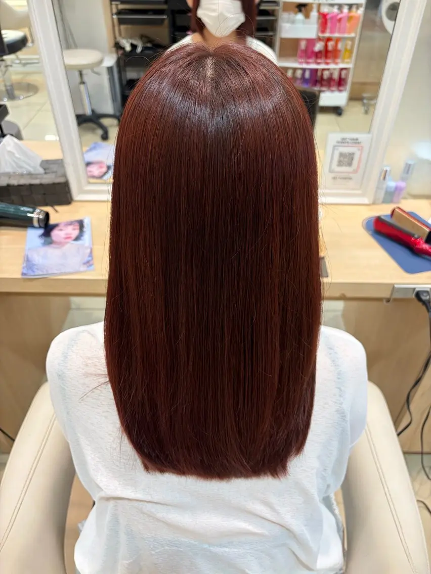 ロング カラー ヘアカラー Ash中目黒 Mizuki 🎀のヘアスタイル