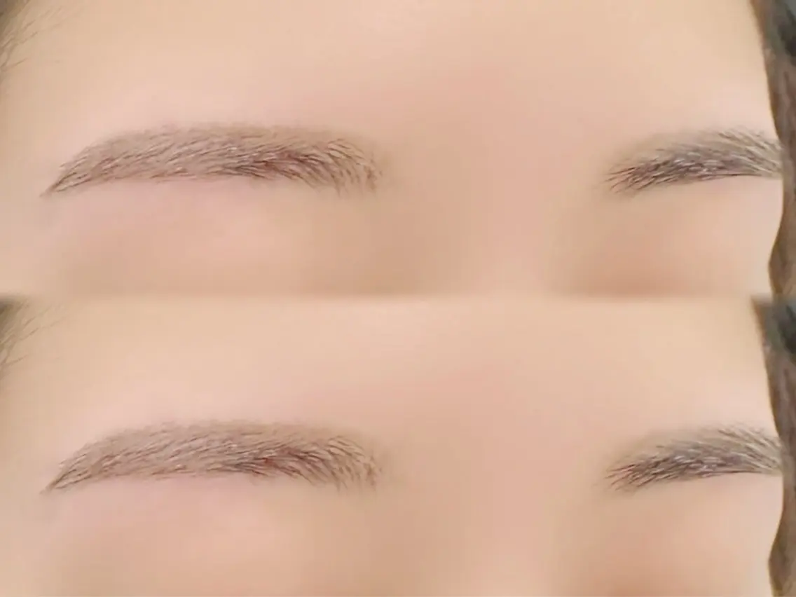【眉毛Wax脱毛】当店人気NO.2🦋丁寧なカウンセリングとしっかり施術でなりたい理想の眉毛へ✨毛抜き間引き・メイク付きの写真