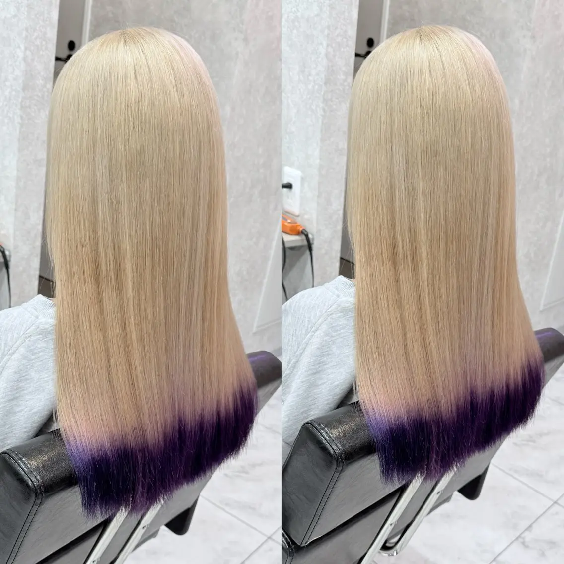 ロング カラー 🌺ハイトーン🌺 矢葺 なぎさ🌺🌺のヘアスタイル