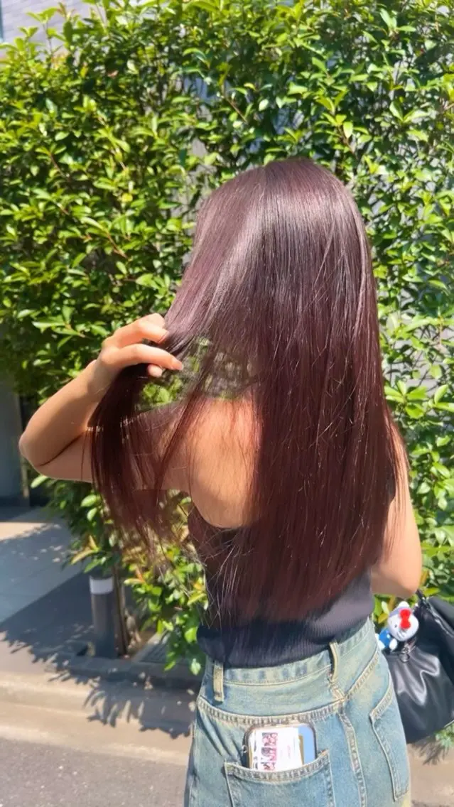 ロング カラー カット ヘアカラー トリートメント ヘアセット cocoa船橋🦄 chinamiのヘアスタイル