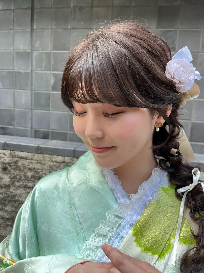 ヘアアレンジ ヘアセット 参列・イベントヘア♡ ゆいなのヘアスタイル
