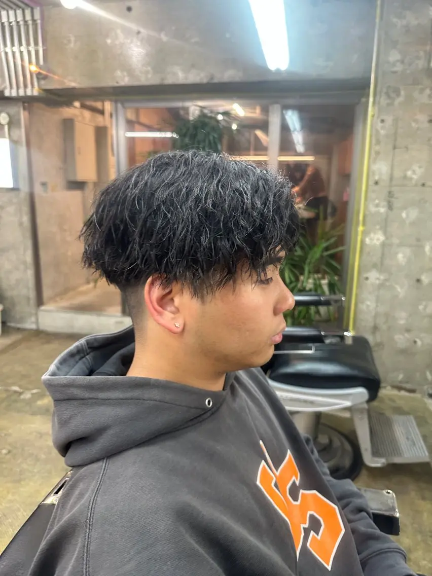 パーマ メンズ メンズパーマ パーマ 松田 潤平／メンズ特化のヘアスタイル