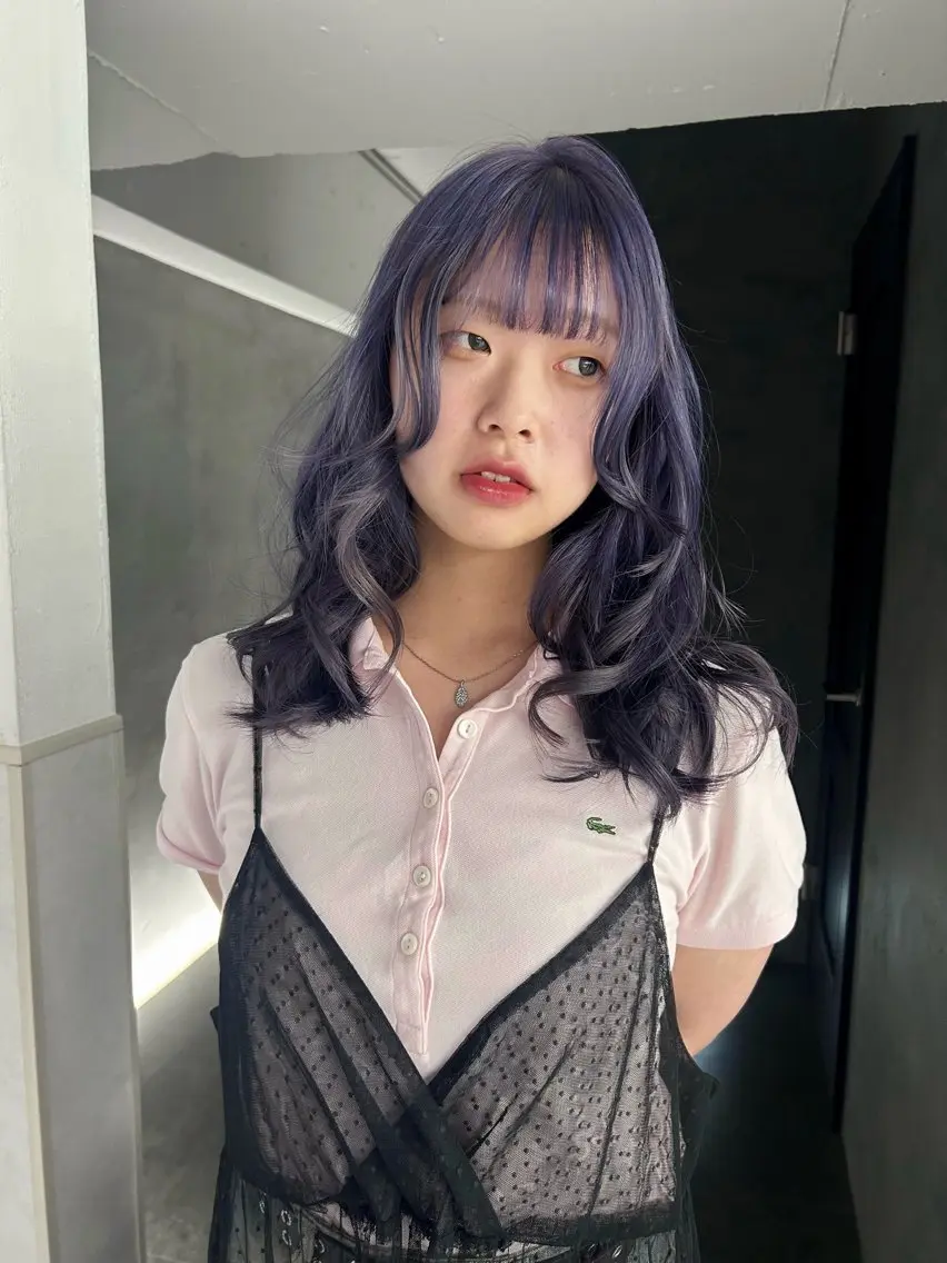 カラー ヘアカラー ️🧬akari🧬 ハイトーン/レイヤーのヘアスタイル
