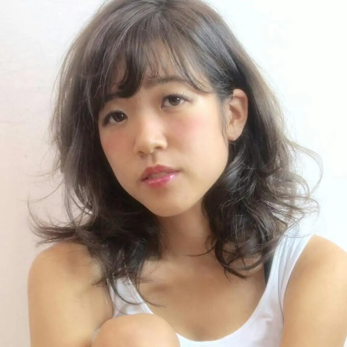 ショート ミディアム カラー ヘアアレンジ タッセルボブ× 美髪・髪質改善のヘアスタイル