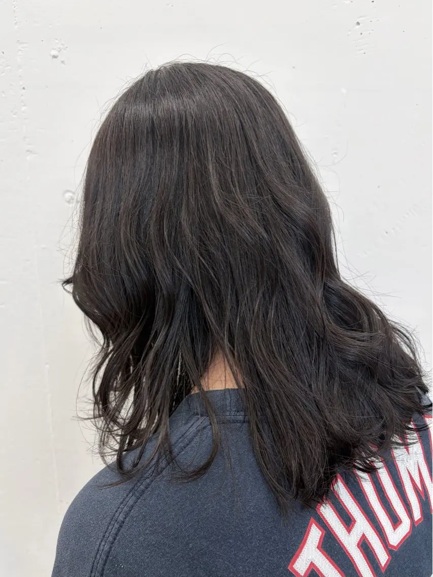 カラー ヘアカラー 野内 柚那のヘアスタイル