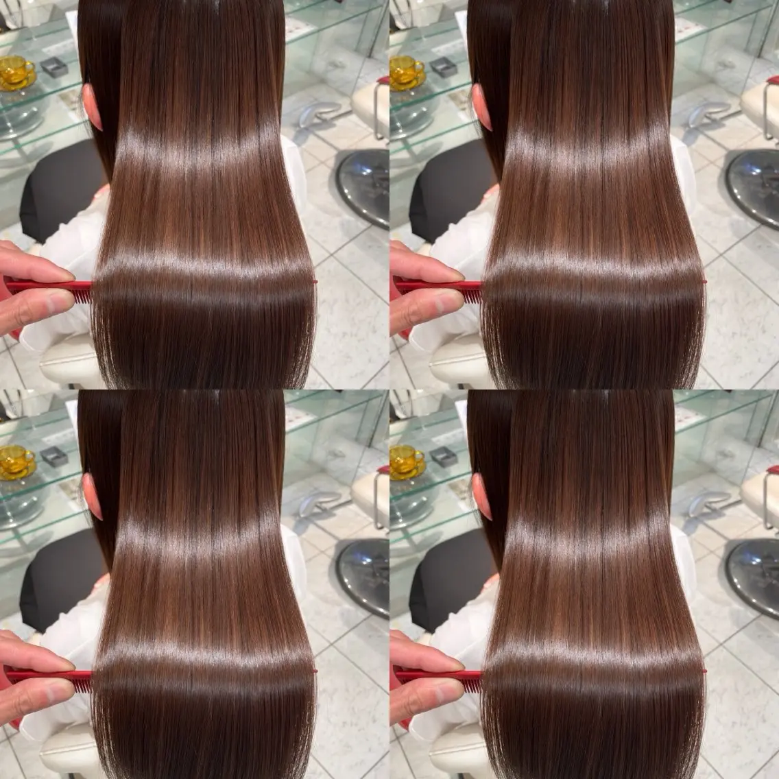 ロング 美髪矯正🪞髪質改善 KURIHARAのヘアスタイル
