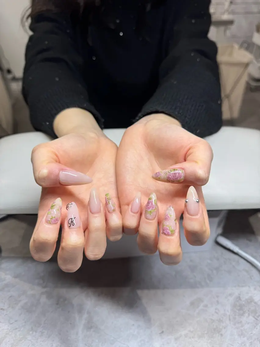 ネイル ハンドネイル IROHA NAIL 北村菜帆のネイルデザイン