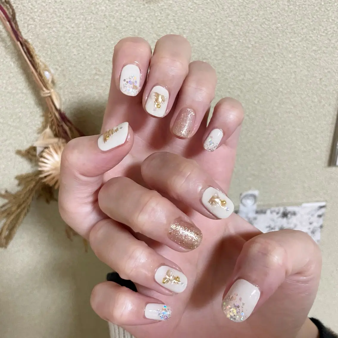 ネイル ラメ(グリッター) ハンドネイル y-neil | ニュアンスネイルのネイルデザイン