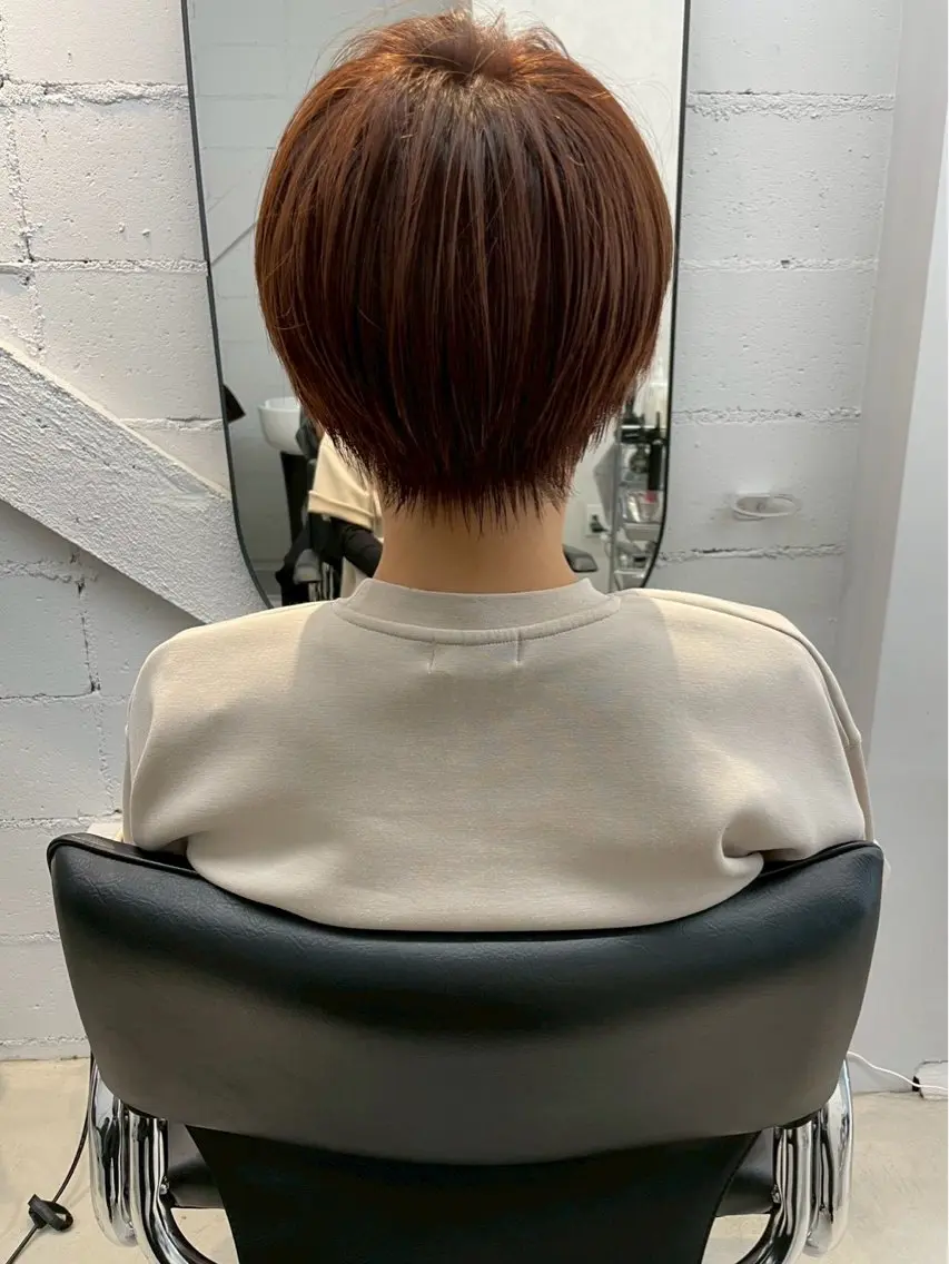 ショート ショートボブ ボブ ショートヘア HAKU 津久野のヘアスタイル