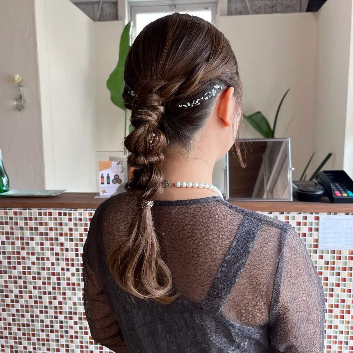 ヘアセットの写真