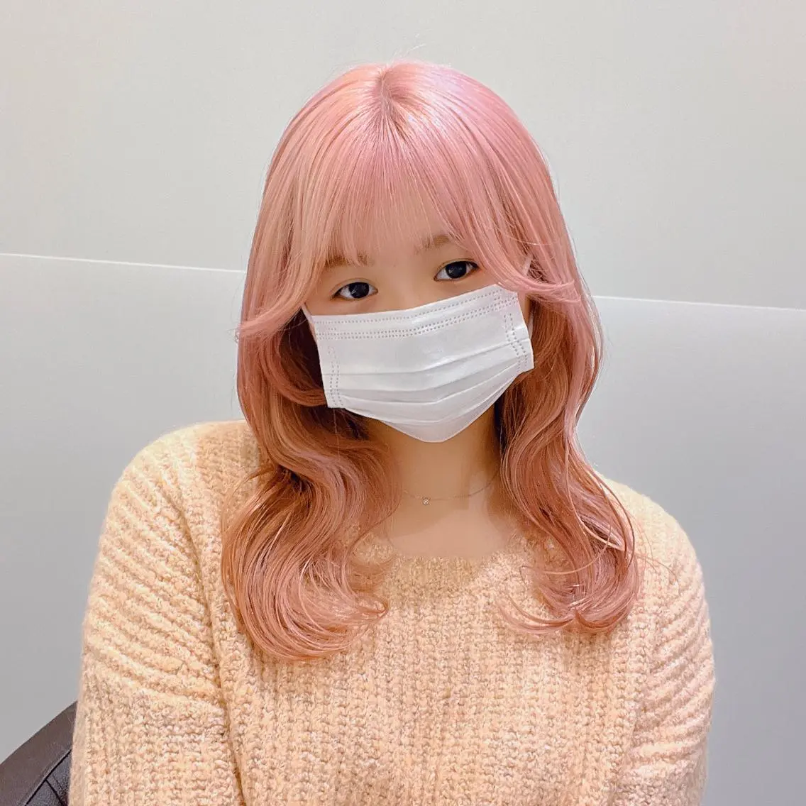 ミディアム カラー 🩵ブリーチカラー MIORI🩵のヘアスタイル