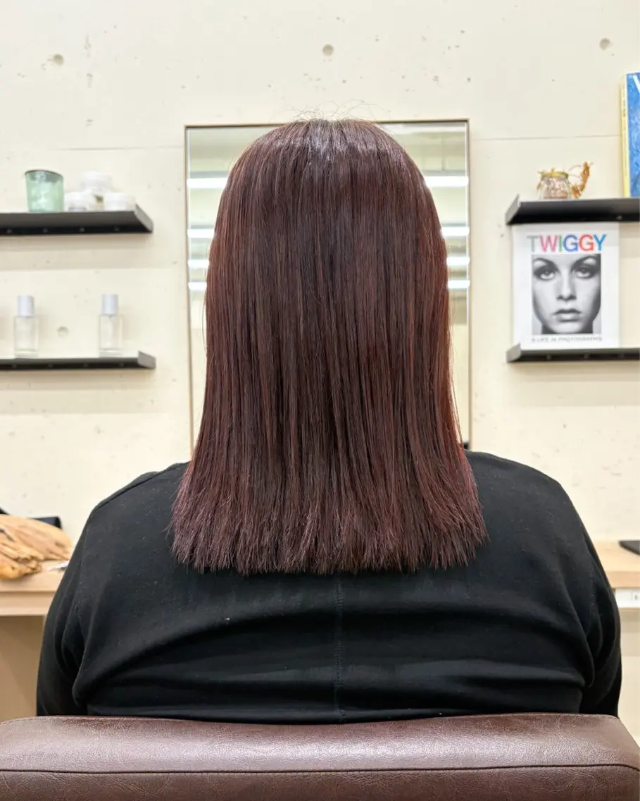 ミディアム カラー カット ヘアカラー 【似合わせカット】 谷口海斗のヘアスタイル