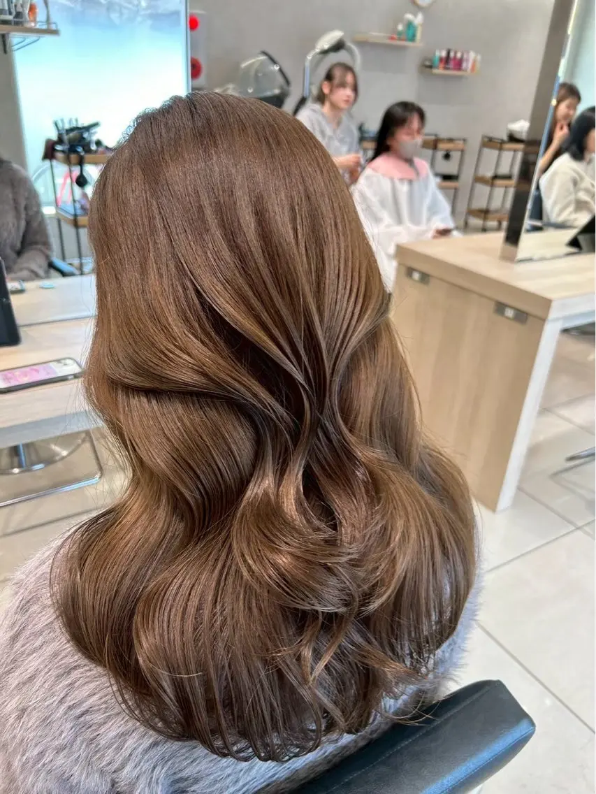 ロング 森田 夢瞳のヘアスタイル