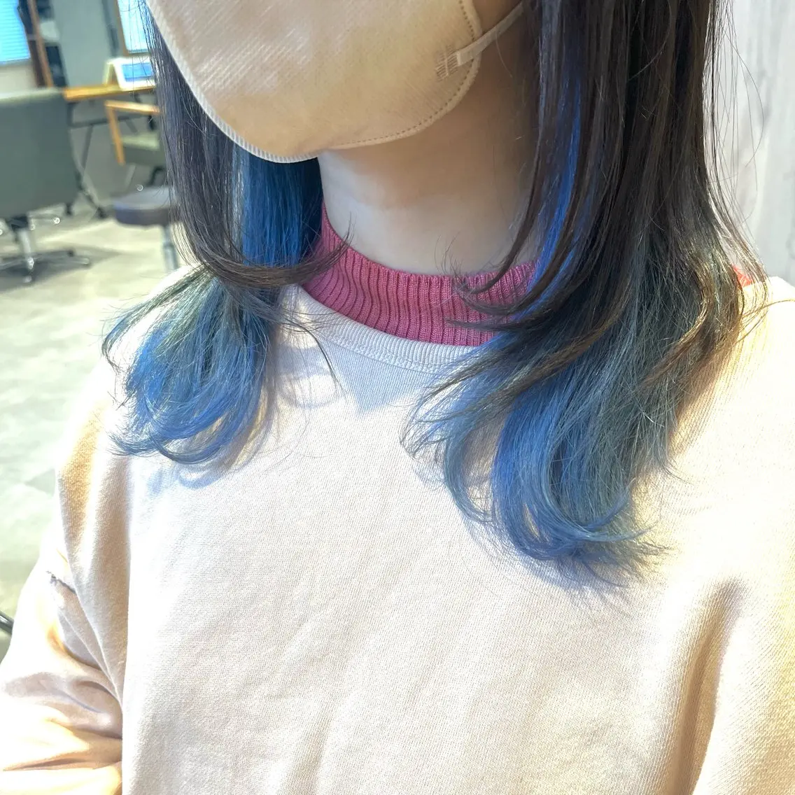 セミロング カット ヘアカラー マンツーマン美容師 🫧久保友華菜🫧のその他イメージ