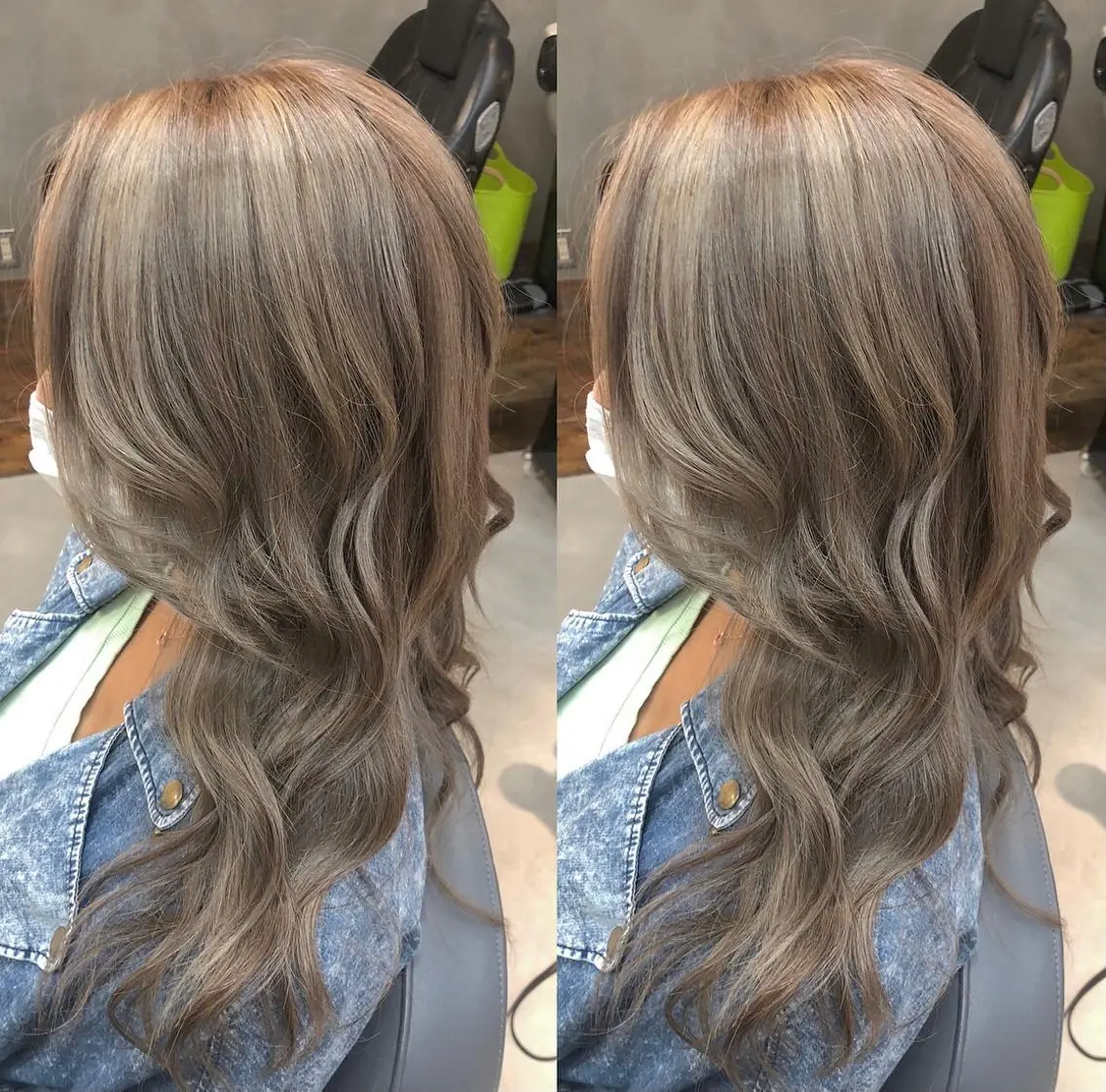セミロング 美魔女 美容師NAOのヘアスタイル