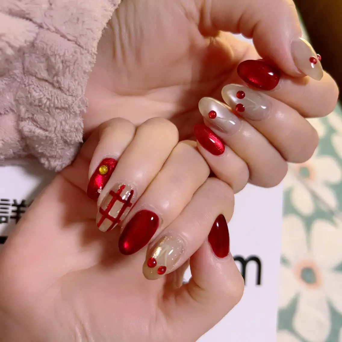 ネイル マグネットネイル Cute Tips nailのネイルデザイン