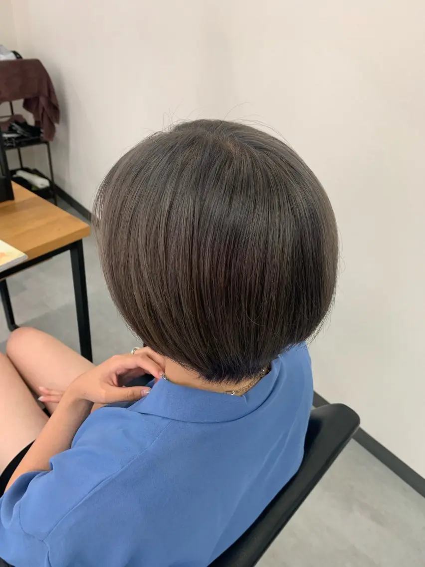 ショート カラー ヘアカラー トリートメント FURUKAWA JUNYAのヘアスタイル