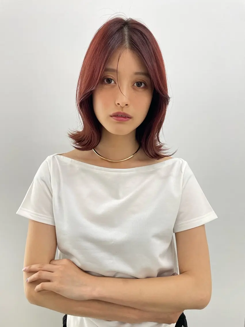 ヘアカラー トリートメント カットモデル募集中 🤍harunaのヘアスタイル