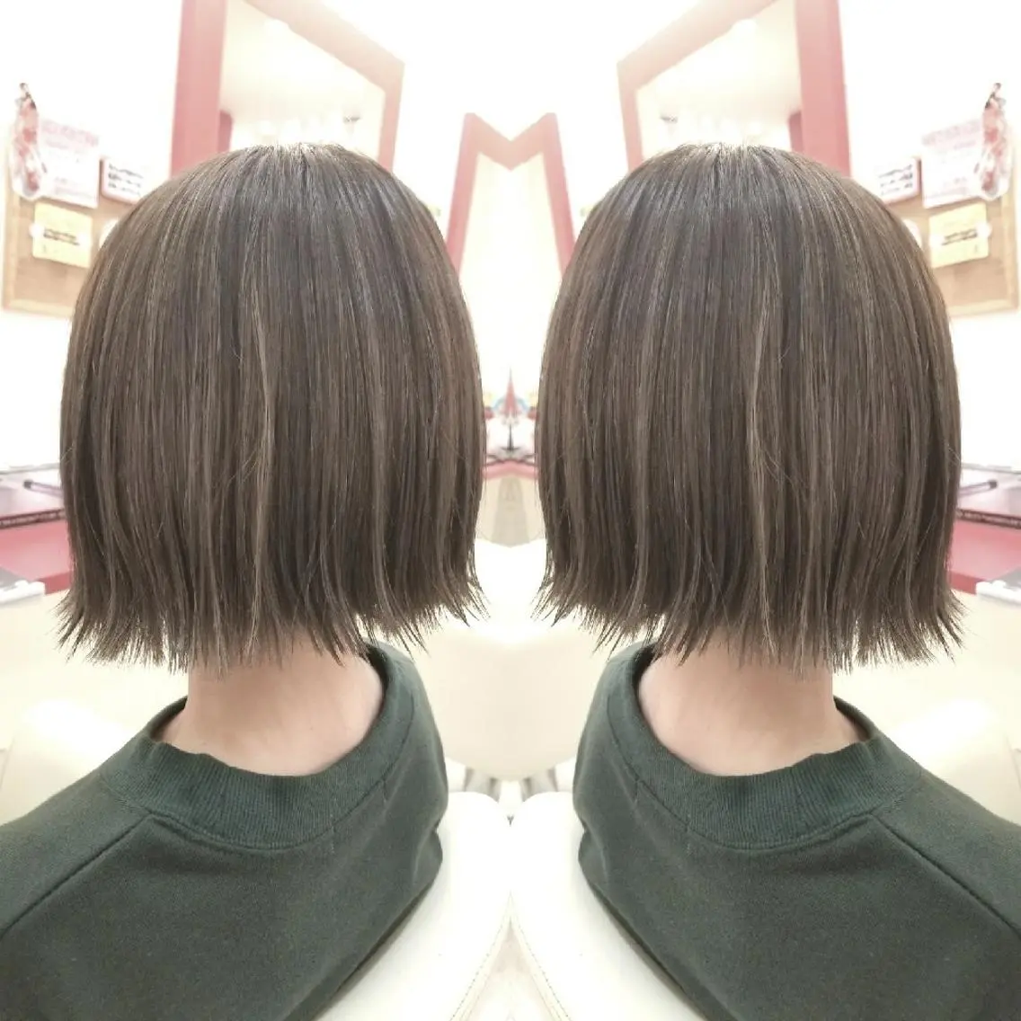 ショート カラー Le Lien カジのヘアスタイル