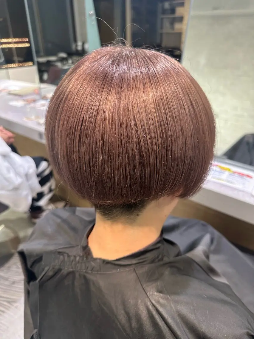 ミディアム ヘアカラー メンズ✂️/髪質改善 ハイトーン/網野制流のヘアスタイル